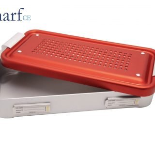 sterilization container red