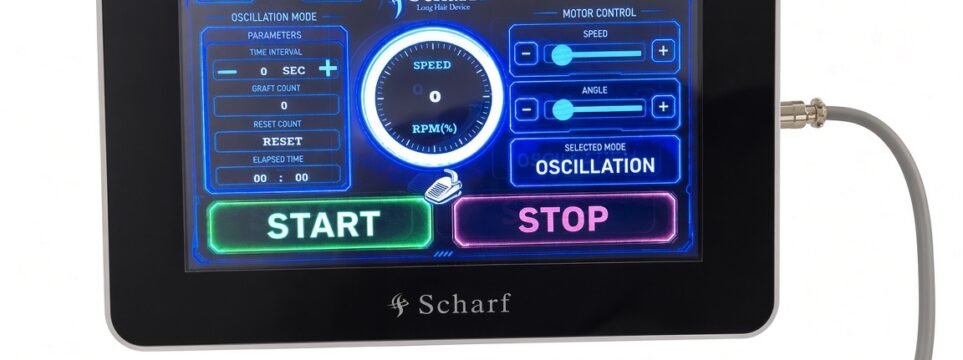 Scharf Long hair fue device